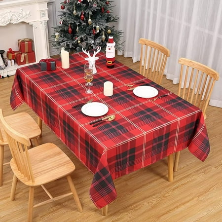 ZACOO Buffalo Plaid Christmas Table Cloth 60 x102 Oblong Table Cover Kitchen Farmhouse Christmas Table Decorations Tablecloth for Home Dining Party
ZACOO Buffalo Plaid Christmas Table Cloth 60 x102 Oblong Table Cover Kitchen Farmhouse Christmas Table Decorations Tablecloth for Home Dining Party