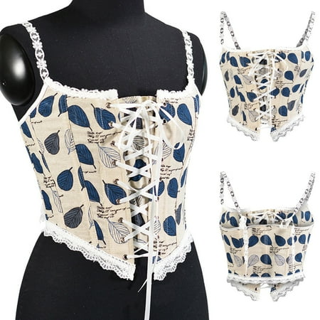 Clearance Sales Online Deals Corset Top Bustier Women s Overbust Satin Floral Lace Up Trim Plus Size Bodyshaper Blue
Clearance Sales Online Deals Corset Top Bustier Women s Overbust Satin Floral Lace Up Trim Plus Size Bodyshaper Blue