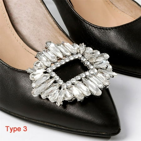 1PC Women Rhinestone Wedding High Heel Shoe Decorations Clip Butterfly Clamp Charm Buckle Shiny Clips TYPE 3
1PC Women Rhinestone Wedding High Heel Shoe Decorations Clip Butterfly Clamp Charm Buckle Shiny Clips TYPE 3