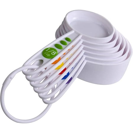 Curious Chef Kids Cookware - 6-Piece Measuring Cup Set I Real Utensils Dishwasher Safe BPA-Free I Color-Coded Sizes Easy-Fill Shape
Curious Chef Kids Cookware - 6-Piece Measuring Cup Set I Real Utensils Dishwasher Safe BPA-Free I Color-Coded Sizes Easy-Fill Shape