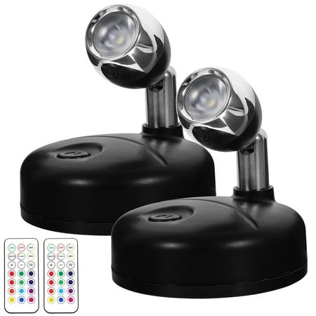 2pcs Spot Lights Battery Operated Light Remote Spotlights Closet Cabinet Accent Lights
2pcs Spot Lights Battery Operated Light Remote Spotlights Closet Cabinet Accent Lights