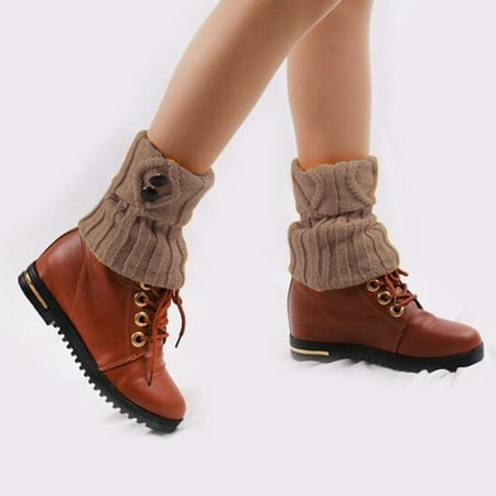 TIANEK Button Boot Accessories Short Leg Warmers Knit Toppers Gripper Socks For Women
TIANEK Button Boot Accessories Short Leg Warmers Knit Toppers Gripper Socks For Women