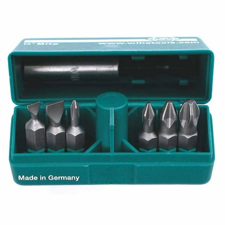 Wiha Wiha 7 Piece Slotted and Phillips Pokitpak Insert Set / EA