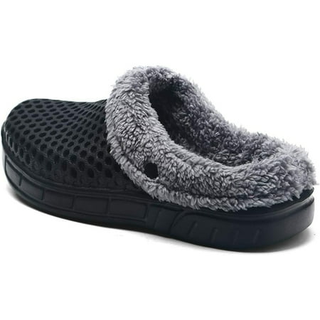 Women s Mens Fur Lined Clogs Waterproof Non Slip Garden Shoes Warm Plush House Slippers Indoor Outdoor Mules-45
Women s Mens Fur Lined Clogs Waterproof Non Slip Garden Shoes Warm Plush House Slippers Indoor Outdoor Mules-45