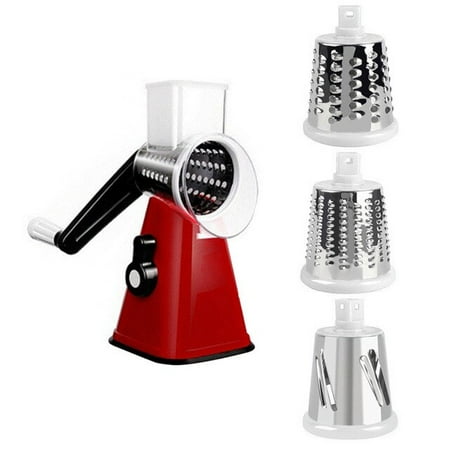 UMMH Manual Vegetable Cutter Slicer Round Mandoline Slicer Potato Cheese Kitchen Gadgets Accessories with 3 Blades
UMMH Manual Vegetable Cutter Slicer Round Mandoline Slicer Potato Cheese Kitchen Gadgets Accessories with 3 Blades