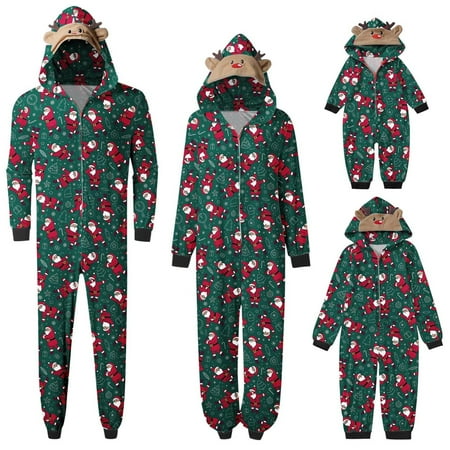 Christmas Family Onesies Matching Sets with Hooded Family Christmas Pjs Matching Outfits Classic Elk Deer Sleepwear
Christmas Family Onesies Matching Sets with Hooded Family Christmas Pjs Matching Outfits Classic Elk Deer Sleepwear