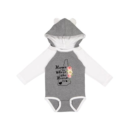 Inktastic New Hampshire Home is Where the Heart is with Watercolor Gift Baby Boy or Baby Girl Long Sleeve Bodysuit
Inktastic New Hampshire Home is Where the Heart is with Watercolor Gift Baby Boy or Baby Girl Long Sleeve Bodysuit