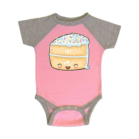 Inktastic Cute Smiling Cake with Confetti Sprinkles Gift Baby Boy or Baby Girl Bodysuit
Inktastic Cute Smiling Cake with Confetti Sprinkles Gift Baby Boy or Baby Girl Bodysuit