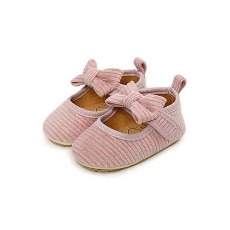 Crocowalk Toddler Crib Shoes Comfort Mary Jane First Walkers Flats Infant Princess Dress Shoe Wedding Breathable Bowknot Pink Bow 4C
Crocowalk Toddler Crib Shoes Comfort Mary Jane First Walkers Flats Infant Princess Dress Shoe Wedding Breathable Bowknot Pink Bow 4C
