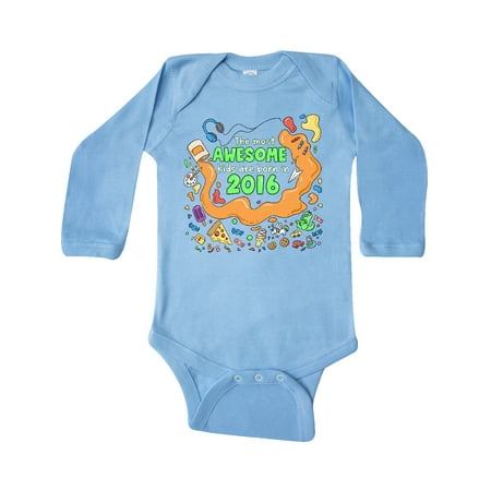 Inktastic The Most Awesome Kids are Born in 2016 Gift Baby Boy or Baby Girl Long Sleeve Bodysuit
Inktastic The Most Awesome Kids are Born in 2016 Gift Baby Boy or Baby Girl Long Sleeve Bodysuit