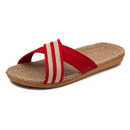 36-45 Plus Size Women S Slippers Flat Sandals Linen Lightweight Casual Summer Slippers Women For Home Free Shipping
36-45 Plus Size Women S Slippers Flat Sandals Linen Lightweight Casual Summer Slippers Women For Home Free Shipping