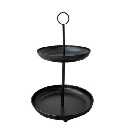 Home Kitchen Large Capacity Stand Nordic Style Double Layer Snackes Cake Dessert Food Storage Pallet Plate Racks Black
Home Kitchen Large Capacity Stand Nordic Style Double Layer Snackes Cake Dessert Food Storage Pallet Plate Racks Black