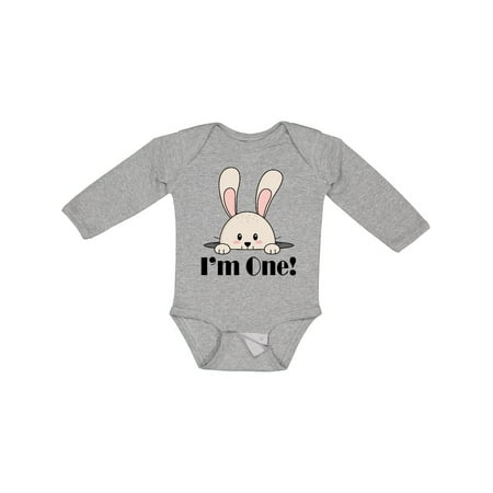Inktastic First Birthday Baby Bunny 1 Year Old Gift Baby Boy or Baby Girl Long Sleeve Bodysuit
Inktastic First Birthday Baby Bunny 1 Year Old Gift Baby Boy or Baby Girl Long Sleeve Bodysuit