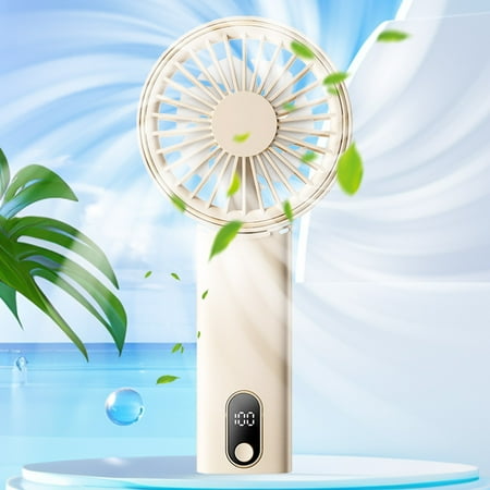 New Mini Handheld Fan USB Charging Foldable Small Fan Digital Display Desktop Hanging Neck High Speed Fan
New Mini Handheld Fan USB Charging Foldable Small Fan Digital Display Desktop Hanging Neck High Speed Fan