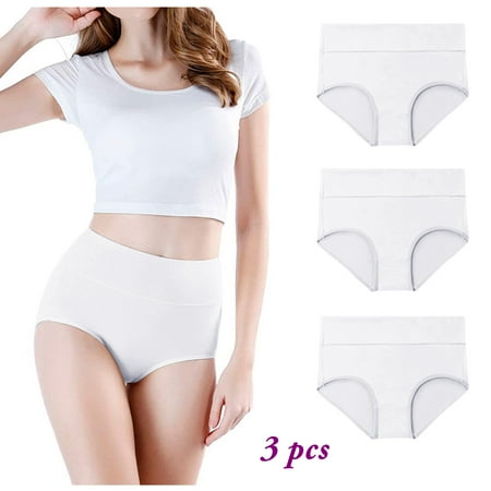 Women s High Waisted Cotton Underwear Stretch Briefs Soft Full Coverage Panties 3P Please buy one or two sizes up
Women s High Waisted Cotton Underwear Stretch Briefs Soft Full Coverage Panties 3P Please buy one or two sizes up