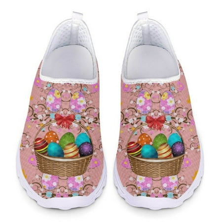 New Easter Egg Floral Print Breathable Mesh Shoes Summer Lightweight Slip On Sneakers Non-Slip Comfortable Flat Shoes Gift
New Easter Egg Floral Print Breathable Mesh Shoes Summer Lightweight Slip On Sneakers Non-Slip Comfortable Flat Shoes Gift