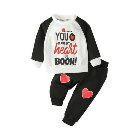 Toddler Boys Valentine s Day Winter Long Sleeve Letter Prints Tops Pants 2PCS Outfits Clothes Set Baby Boy Modern Outfits Baby Clothes 3-6 Months Boy Boy Clothes 3-6 Months Outfits Size 12 Baby Boy
Toddler Boys Valentine s Day Winter Long Sleeve Letter Prints Tops Pants 2PCS Outfits Clothes Set Baby Boy Modern Outfits Baby Clothes 3-6 Months Boy Boy Clothes 3-6 Months Outfits Size 12 Baby Boy