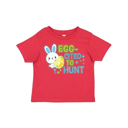 Inktastic Eggcited to Hunt with Bunny Holding Easter Egg Gift Toddler Boy Girl T-Shirt
Inktastic Eggcited to Hunt with Bunny Holding Easter Egg Gift Toddler Boy Girl T-Shirt