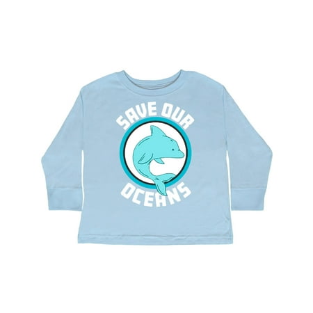 Inktastic Save our Oceans with Dolphin Gift Toddler Boy or Toddler Girl Long Sleeve T-Shirt
Inktastic Save our Oceans with Dolphin Gift Toddler Boy or Toddler Girl Long Sleeve T-Shirt