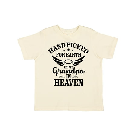 Inktastic Handpicked for Earth by My Grandpa in Heaven Angel Wings Gift Toddler Boy or Toddler Girl T-Shirt
Inktastic Handpicked for Earth by My Grandpa in Heaven Angel Wings Gift Toddler Boy or Toddler Girl T-Shirt