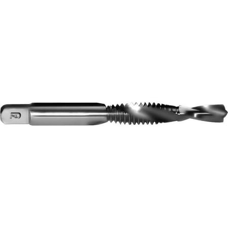 M2 Combined Tap & Drill Ground Thread - High Speed Steel - 1 Flute Length x 3.875 OAL x 0.437-14 NC Thread Size x 3 H Limits - Series 3152
M2 Combined Tap & Drill Ground Thread - High Speed Steel - 1 Flute Length x 3.875 OAL x 0.437-14 NC Thread Size x 3 H Limits - Series 3152