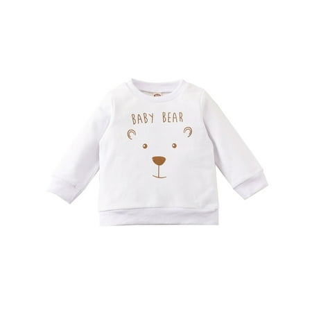 Yinyinxull Kids Baby Boys Pullover Long Sleeve Cartoon Bear Print Hoodie Tops Clothes White 12-18 Months
Yinyinxull Kids Baby Boys Pullover Long Sleeve Cartoon Bear Print Hoodie Tops Clothes White 12-18 Months
