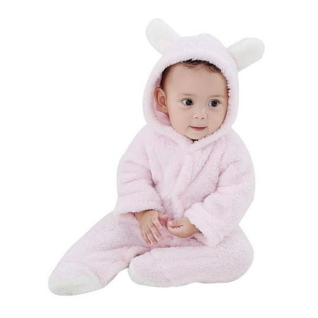Esho Newborn Baby Boys Girls Fleece Hooded Romper Jumpsuit Infant Winter Warm Bodysuit Outfits Clothes
Esho Newborn Baby Boys Girls Fleece Hooded Romper Jumpsuit Infant Winter Warm Bodysuit Outfits Clothes