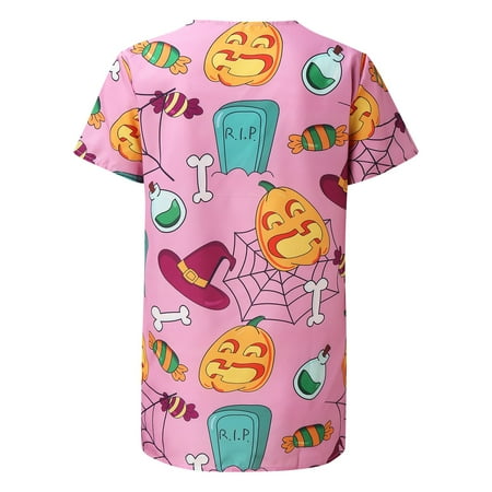 Women Scrubs Top Nurses Clothing Working Uniform Top Care Workwear Short Sleeve V-Neck Blouse
Women Scrubs Top Nurses Clothing Working Uniform Top Care Workwear Short Sleeve V-Neck Blouse