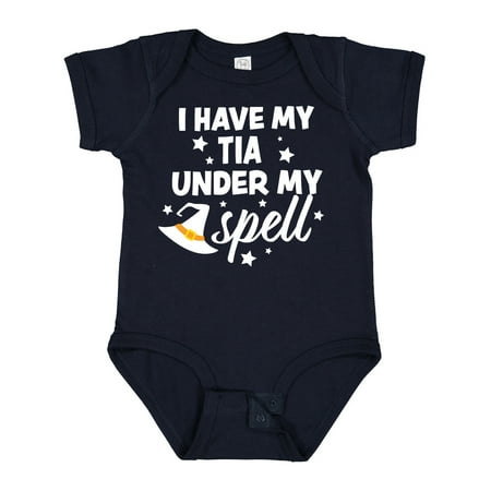 Inktastic I Have My Tia Under My Spell with Cute Witch Hat Gift Baby Boy or Baby Girl Bodysuit
Inktastic I Have My Tia Under My Spell with Cute Witch Hat Gift Baby Boy or Baby Girl Bodysuit