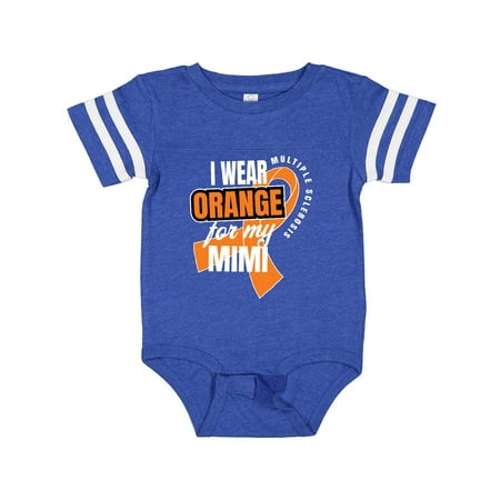 Inktastic I Wear Orange for My Mimi Multiple Sclerosis Awareness Gift Baby Boy or Baby Girl Bodysuit
Inktastic I Wear Orange for My Mimi Multiple Sclerosis Awareness Gift Baby Boy or Baby Girl Bodysuit