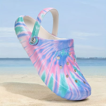 Garden Clogs Women s Tie-dye Pattern Clogs Slip On Lightweight Two-way Wear Garden Clogs Non-slip Summer Beach Slides
Garden Clogs Women s Tie-dye Pattern Clogs Slip On Lightweight Two-way Wear Garden Clogs Non-slip Summer Beach Slides