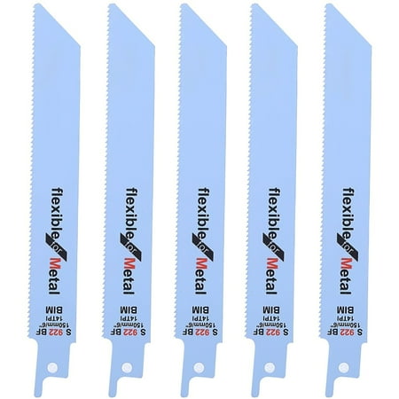 DTOWER 5PCS Saber Saw Blade High Speed Steel Reciprocating Saw Blade Heavy Duty Metal Wood Plastic Metal Cutting Blade with Wide Slots for Woodworking Processing
DTOWER 5PCS Saber Saw Blade High Speed Steel Reciprocating Saw Blade Heavy Duty Metal Wood Plastic Metal Cutting Blade with Wide Slots for Woodworking Processing