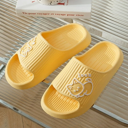 Cute Cat Slippers Summer Women Home Shoes Bath Thick Platform Non-Slip Slides Indoor Outdoor
Cute Cat Slippers Summer Women Home Shoes Bath Thick Platform Non-Slip Slides Indoor Outdoor