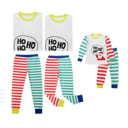 Biekopu Family Xmas Matching 2PCS Pajamas Set Letter Top+ Striped Pant Family Sleepwear
Biekopu Family Xmas Matching 2PCS Pajamas Set Letter Top+ Striped Pant Family Sleepwear