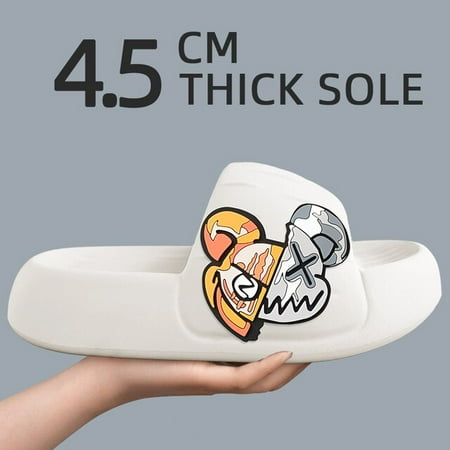 CoCopeanut Thick Sole Men Slippers Sense of Luxury Personality Graffiti Slides Bathroom Beach Indoor Sandals 2022 Summer Couple Cool Woman
CoCopeanut Thick Sole Men Slippers Sense of Luxury Personality Graffiti Slides Bathroom Beach Indoor Sandals 2022 Summer Couple Cool Woman