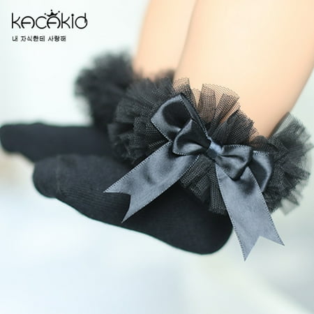 Caitzr Baby Girls Bowknot Ribbon Lace Socks Solid Cotton Knit Ruffle Frilly Ankle Socks
Caitzr Baby Girls Bowknot Ribbon Lace Socks Solid Cotton Knit Ruffle Frilly Ankle Socks