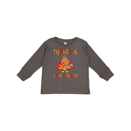 Inktastic Turkey and Touchdowns Cute Thanksgiving Football Design Gift Toddler Boy or Toddler Girl Long Sleeve T-Shirt
Inktastic Turkey and Touchdowns Cute Thanksgiving Football Design Gift Toddler Boy or Toddler Girl Long Sleeve T-Shirt