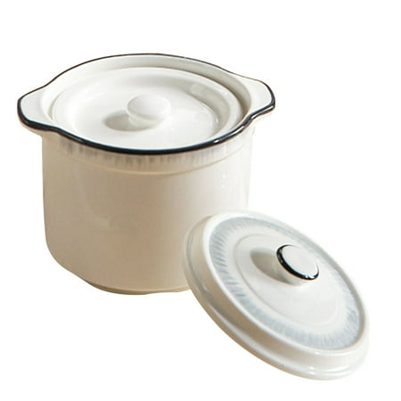 Qeeadeea Small Ceramic Soup Bowl With Lid French Onion Soup Bowl Microwave Safe Small Breakfast Bowl With Lid For One Person-white-500ml 17oz
Qeeadeea Small Ceramic Soup Bowl With Lid French Onion Soup Bowl Microwave Safe Small Breakfast Bowl With Lid For One Person-white-500ml 17oz