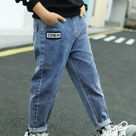 Ovbmpzd Pants for Girls Blue Jean Tapered Funny Saying Elastic Waist Pants Sweatpants for Toddler Boys Infant 160
Ovbmpzd Pants for Girls Blue Jean Tapered Funny Saying Elastic Waist Pants Sweatpants for Toddler Boys Infant 160