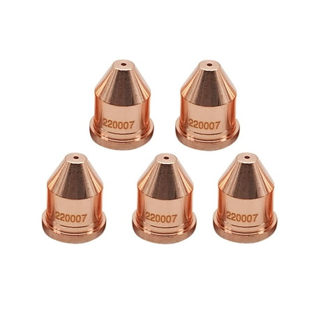 5pcs Plasma Electrode Nozzle Durable Cutting Mouth Electrode Metal Cutting Consumables
5pcs Plasma Electrode Nozzle Durable Cutting Mouth Electrode Metal Cutting Consumables