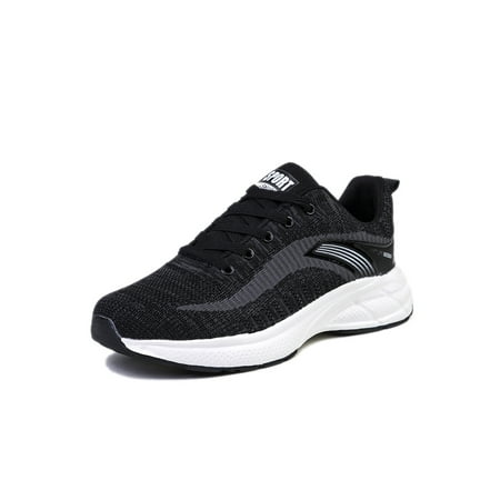 Eloshman Mens Running Shoe Sport Sneakers Breathable Athletic Shoes Hiking Non-skid Fitness Workout Trainers Lightweight Black 7.5
Eloshman Mens Running Shoe Sport Sneakers Breathable Athletic Shoes Hiking Non-skid Fitness Workout Trainers Lightweight Black 7.5