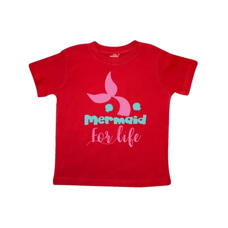 Inktastic Mermaid For Life Mermaid Tail - Blue Pink Gift Toddler Toddler Girl T-Shirt
Inktastic Mermaid For Life Mermaid Tail - Blue Pink Gift Toddler Toddler Girl T-Shirt