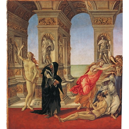 Calumny Of Apelles Stretched Canvas - (18 x 24)