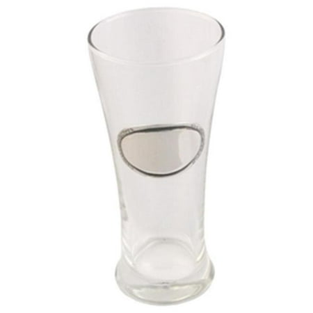 Visol VAC402 Kendall Pilsner Glass with Pewter Engraving Plate