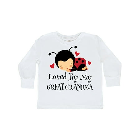 Inktastic Loved by My Great Grandma Gift Toddler Toddler Girl Long Sleeve T-Shirt
Inktastic Loved by My Great Grandma Gift Toddler Toddler Girl Long Sleeve T-Shirt