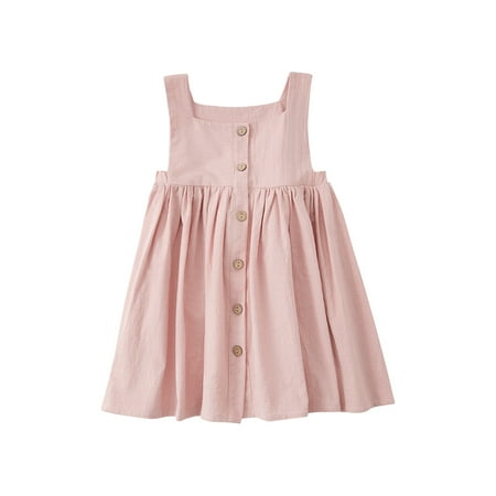 Edvintorg Summer Girls Casual Dress Clearance Beach Solid Color Sleeveless Cotton And Linen Tank Dresses Little Girl Princess Skirt Dress 2-7Years
Edvintorg Summer Girls Casual Dress Clearance Beach Solid Color Sleeveless Cotton And Linen Tank Dresses Little Girl Princess Skirt Dress 2-7Years