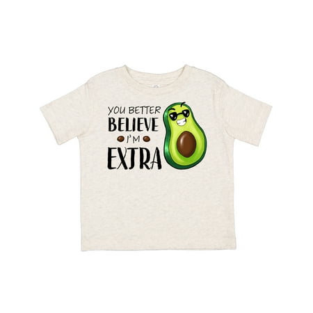 Inktastic You Better Believe I m Extra- Funny Avocado Guacamole Gift Toddler Boy or Toddler Girl T-Shirt
Inktastic You Better Believe I m Extra- Funny Avocado Guacamole Gift Toddler Boy or Toddler Girl T-Shirt