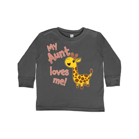 Inktastic My Aunt Loves me- cute giraffe Gift Toddler Boy or Toddler Girl Long Sleeve T-Shirt
Inktastic My Aunt Loves me- cute giraffe Gift Toddler Boy or Toddler Girl Long Sleeve T-Shirt