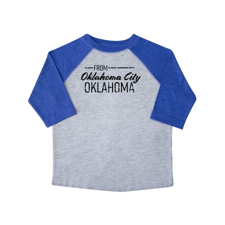 Inktastic From Oklahoma City Oklahoma in Black Distressed Text Gift Toddler Boy or Toddler Girl T-Shirt
Inktastic From Oklahoma City Oklahoma in Black Distressed Text Gift Toddler Boy or Toddler Girl T-Shirt