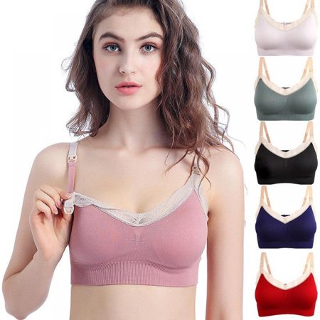 Maternity Nursing Bra Cotton Pregnancy Women Breast Feeding Pregnant Mother Clothes Wire Free Sleep Bra Pink 34B
Maternity Nursing Bra Cotton Pregnancy Women Breast Feeding Pregnant Mother Clothes Wire Free Sleep Bra Pink 34B